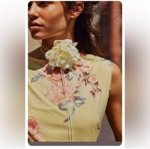 NEW! Free People, All Is Well Choker, White (Ivory), NWT!